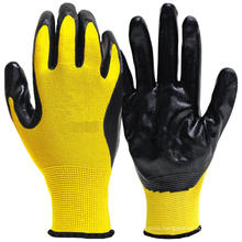 Oil Proof Winter Anti-cold Working Glove Nitrile Palm for Auto Repair Industry